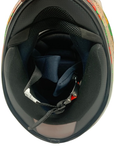 Casco MT HELMET SKULL & ROSES Integral Micr