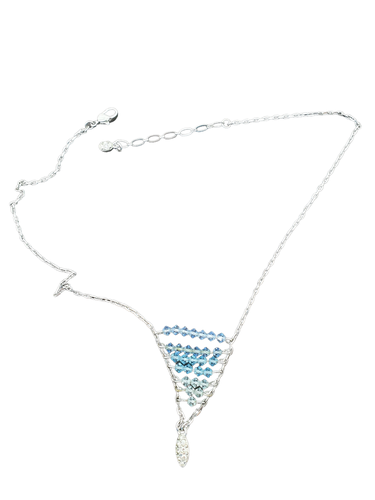 Bisutería SWAROVSKI COLGANTE PIEDRAS AZULES