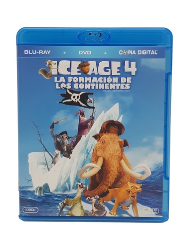 Blu-Ray PELICULA BLURAY ICE AGE 4 LA FORMAC