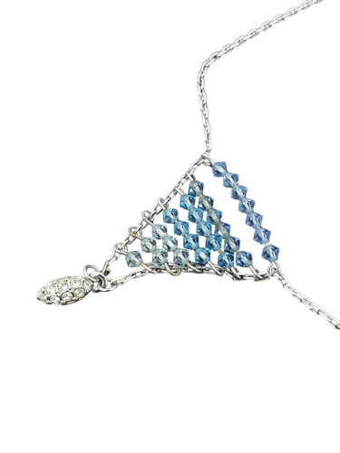 Bisutería SWAROVSKI COLGANTE PIEDRAS AZULES