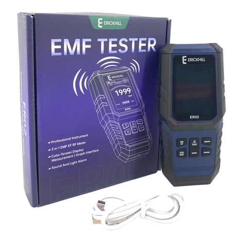 Medidor Electrónico ERICKHILL EMF TESTER (M