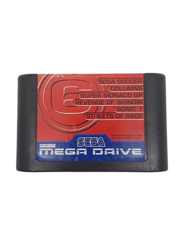 Videojuego SEGA MEGA DRIVE M6 (6 JUEGOS) ME