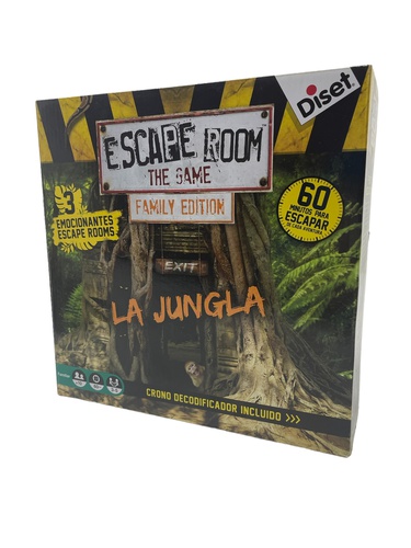 Diset Juegos - Escape Room La Jungla (Family edition)