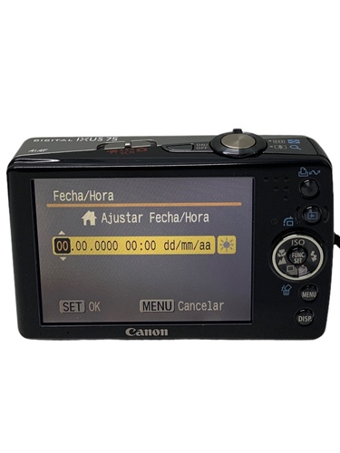 Cámara Compacta CANON ixus 75 7,2 MPX 3 X S