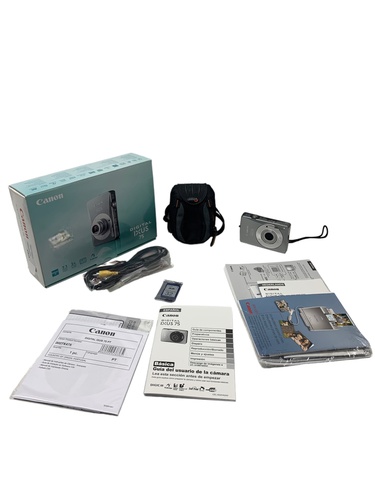 Cámara Compacta CANON ixus 75 7,2 MPX 3 X S