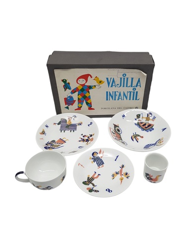 Cerámica CASTRO VAJILLA INFANTIL