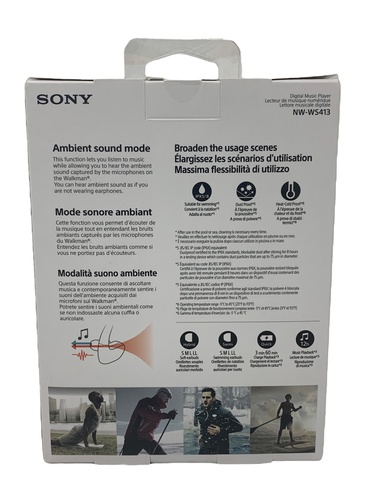 Auricular Bluetooth SONY NW-WS413