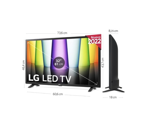 TV LED LG 32LQ63 SmartTV 32 '' Full HD