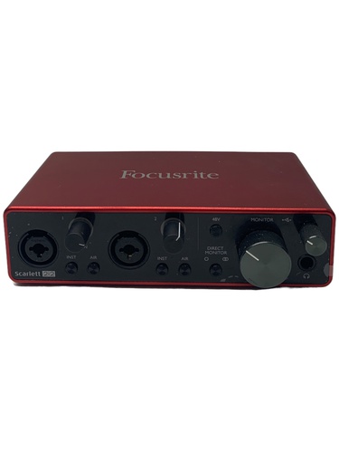 Tarjeta De Sonido FOCUSRITE SCARLETT 2I2