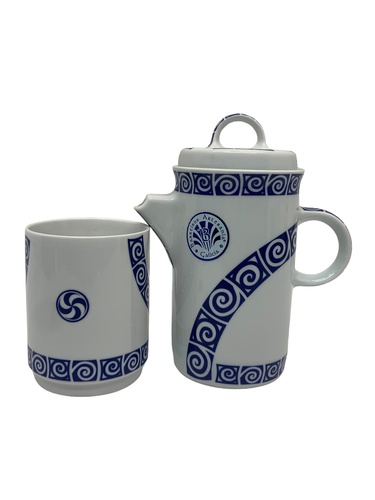 Cerámica BARREIROS ARTESANIA TAZA Y JARRA