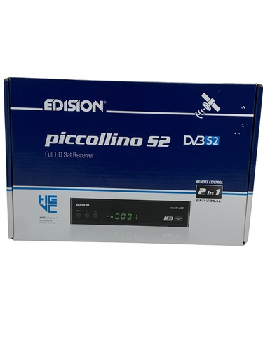 Sintonizador Satélite EDISON PICCOLLINO S2 
