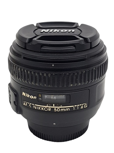 Objetivo NIKON AF-S NIKKOR 50 mm F/1.4G 50M