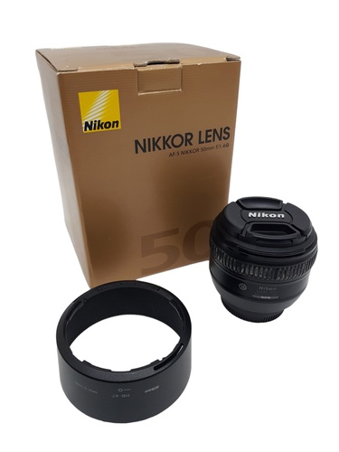 Objetivo NIKON AF-S NIKKOR 50 mm F/1.4G 50M