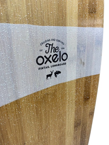 OXELO LONGBOARD PINTAIL SURF RED