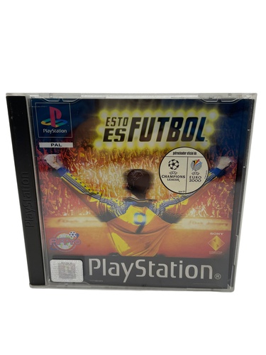 VIDEOJUEGO ESTO ES FUTBOL PS1