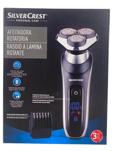 AFEITADORA ROTATORIA SILVERCREST (390153)