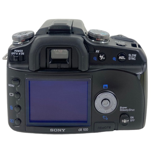 Cámara Réflex SONY ALPHA 100 + 18-55 mm 