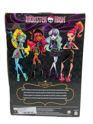 Muñecas y Muñecos MONSTER HIGH LAGOONA BLUE