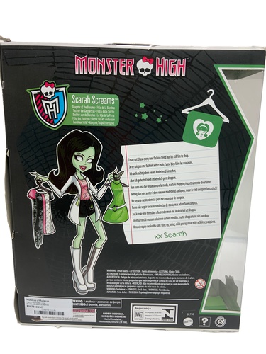 Muñecas y Muñecos MONSTER HIGH SCARAH SCREA