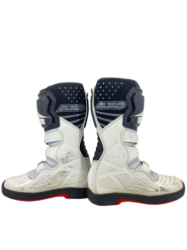 Botas Moto AXO MX ONE BOOT-WHITE/BLACK