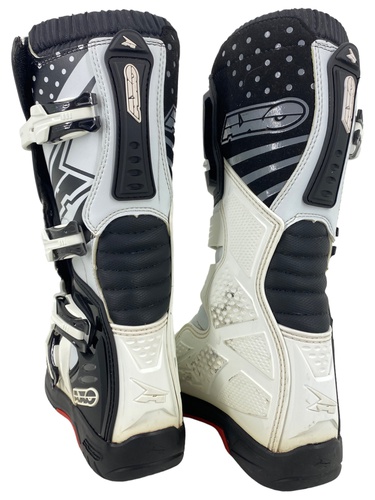 Botas Moto AXO MX ONE BOOT-WHITE/BLACK