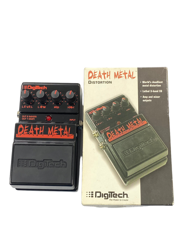 Pedal De Efectos DIGITECH DEATH METAL DISTO