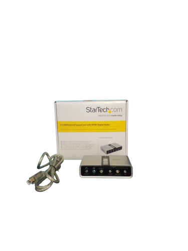 Tarjeta De Sonido STARTECH.COM SOUNDBOX 7.1