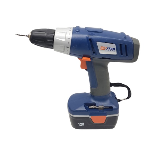 Taladro Batería DEXTER CDT05CH-120S 2 Bater