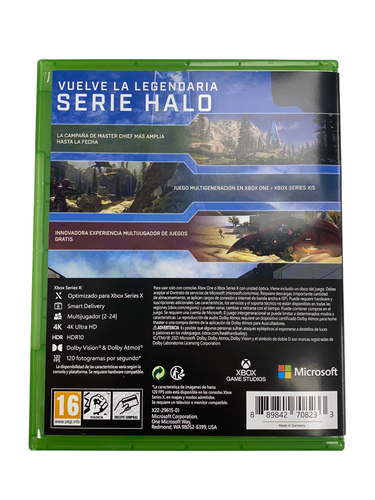 Videojuego MICROSOFT XBOX ONE HALO INFINITE