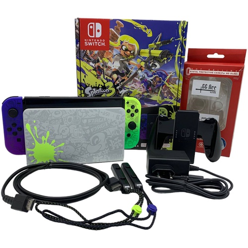 CONSOLA NINTENDO SWITCH OLED SPLATOON EDITI