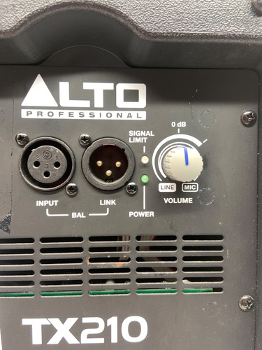 Altavoz Autoamplificado ALTO TX210 300 W