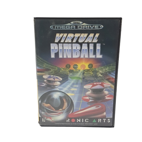 VIDEOJUEGO VIRTUAL PINBALL SEGA MEGA DRIVE