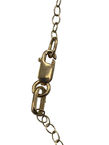 Pulsera Oro Cierre Mosquetón 17,5 cm