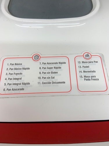 Robot Cocina MOULINEX Uno  Panificadora 600