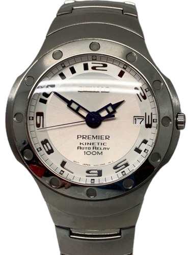 RELOJ SEIKO PREMIER  KINETIC 5J22 36MM
