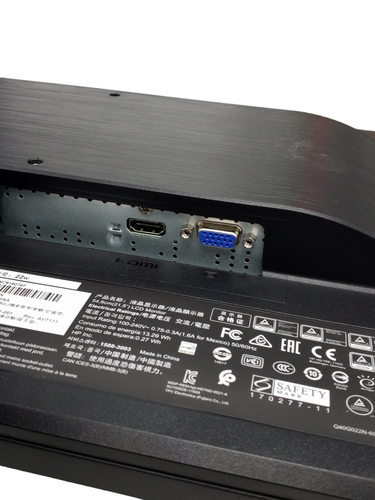 Monitor Led HP 22W display 21,5 '' 1920x108