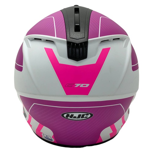 CASCO MOTO HJC C70 KORO MATT WHITE T.XS
