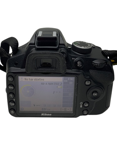 Cámara Réflex NIKON D3200+AF-S DX 18-55MM 1