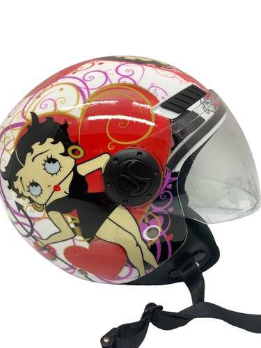 Casco SHIRO BETTY BOOP TALLA  S Jet Micromé
