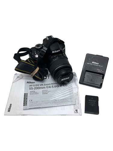 CAMARA NIKON D3200+AF-S DX 18-55MM 1:3.5-5.