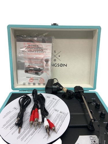 Giradiscos HIFI SWINGSON ON STAGE BT+