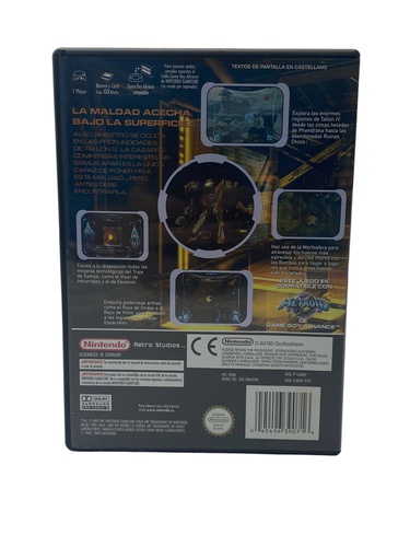 Videojuego NINTENDO GAMECUBE METROID PRIME 