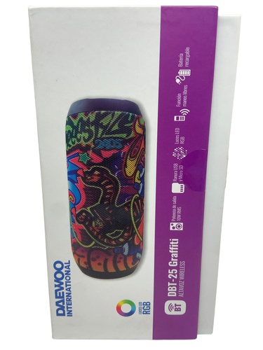 Altavoz Portátil DAEWOO DBT-25 GRAFFFITI US