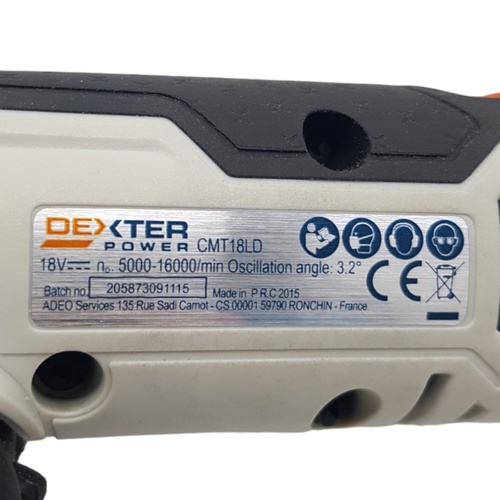 Multiherramienta Batería DEXTER CMT18LD 18 