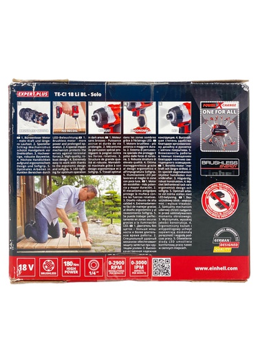 Atornillador Batería EINHELL TE-CI 18 LI BL