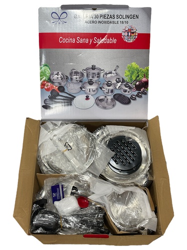 BATERIA COCINA 30 PIEZAS