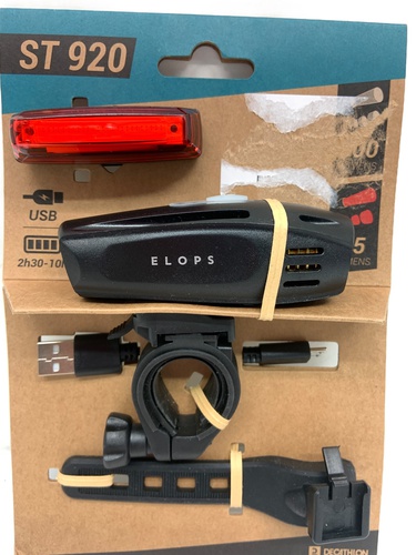 Bicicleta Varios DECATHLON ST920  KIT LUCES
