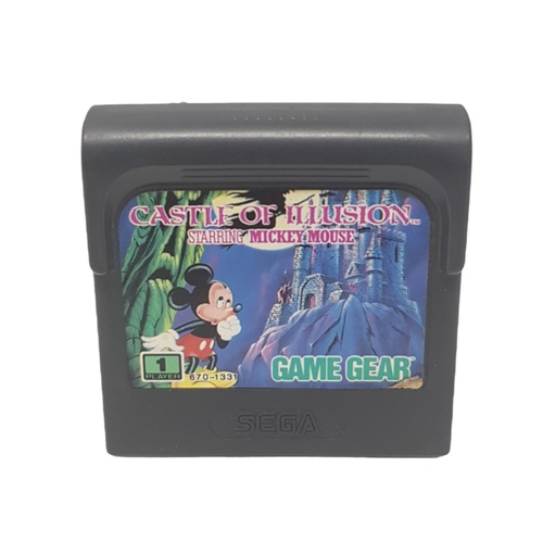 JUEGO CASTLE OF ILLUSION STARRING MICKEY MO