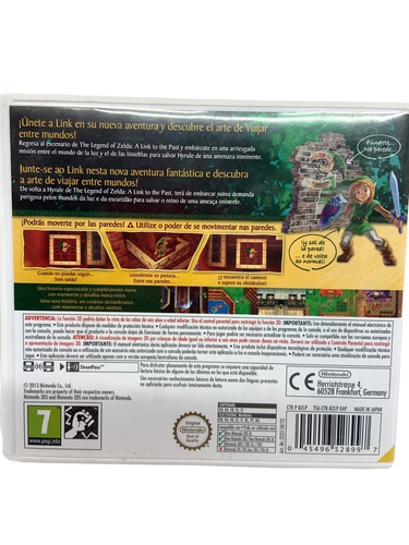 JUEGO THE LEGEND OF ZELDA - A LINK BETWEEN 