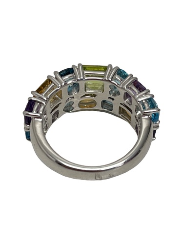 Bisutería SUAREZ ANILLO POP-ART CON PIEDRAS